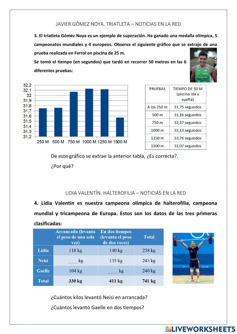 M-Estadísticas del deporte