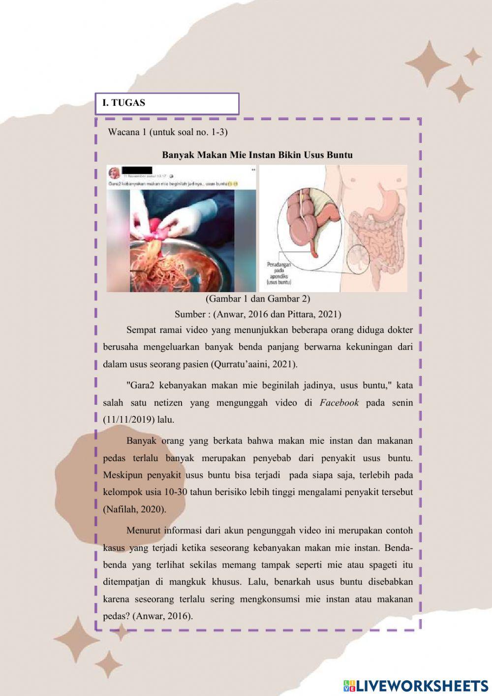 E-LKPD3 GANGGUAN SISTEM PENCERNAAN