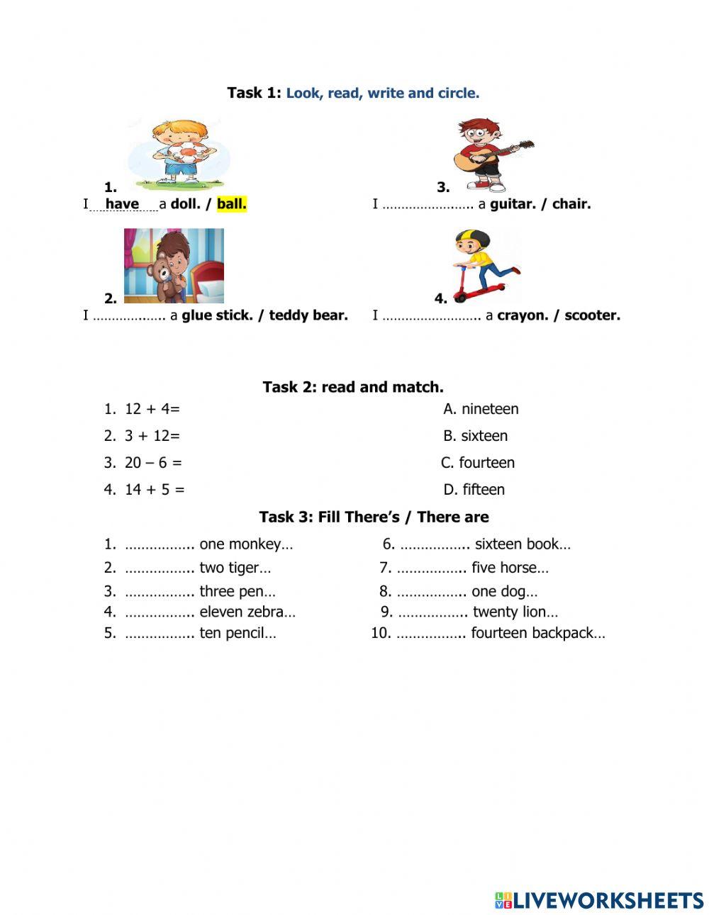 Review there's - there're