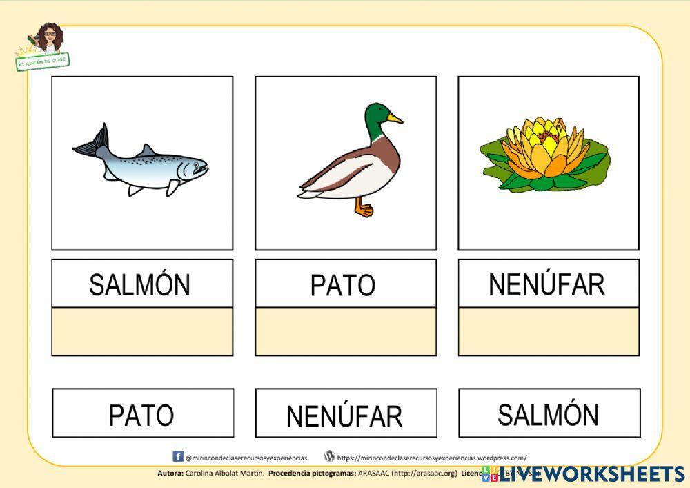 Hábitatas: agua dulce