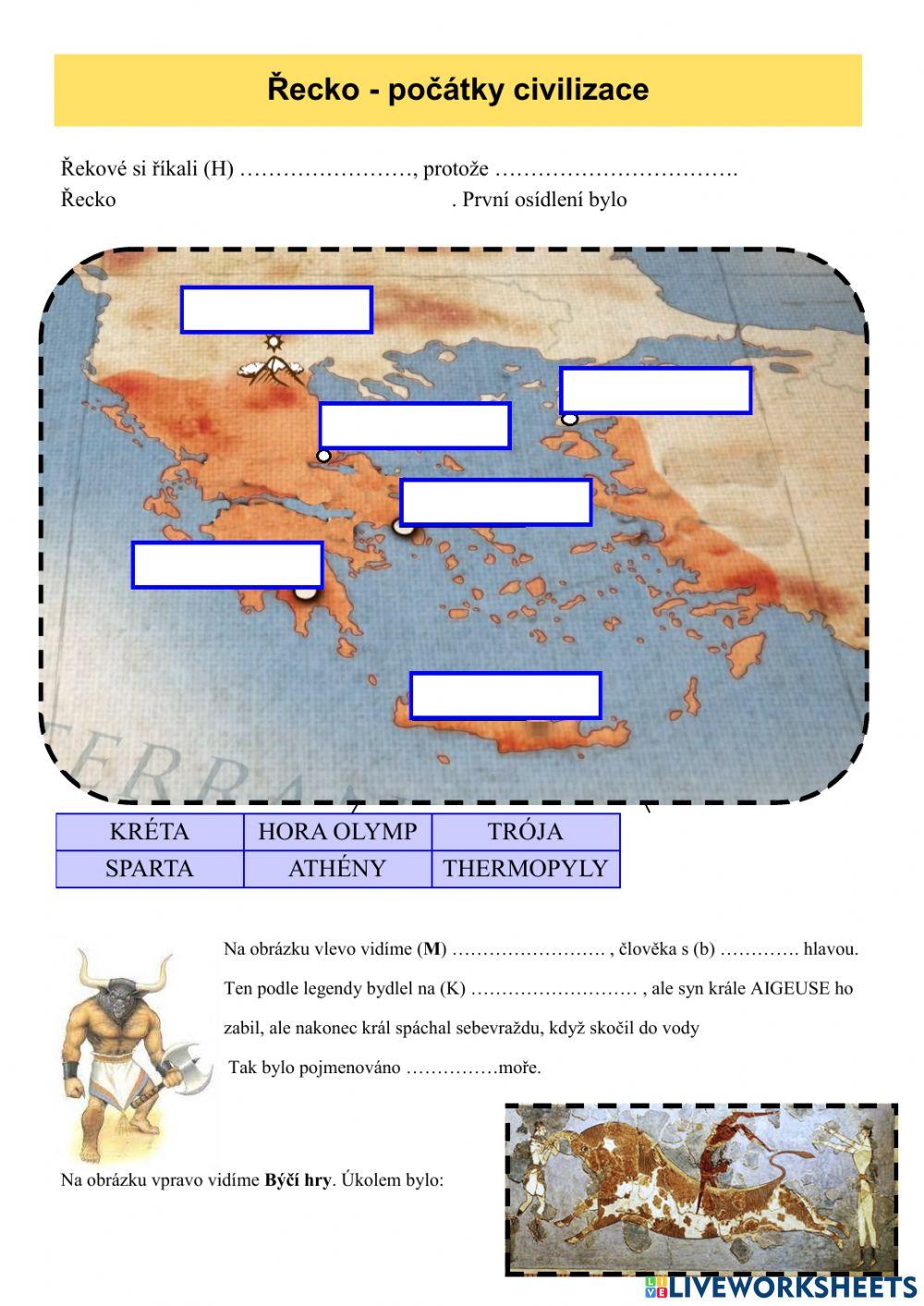 Řecko - VELKÉ OPAKOVÁNÍ