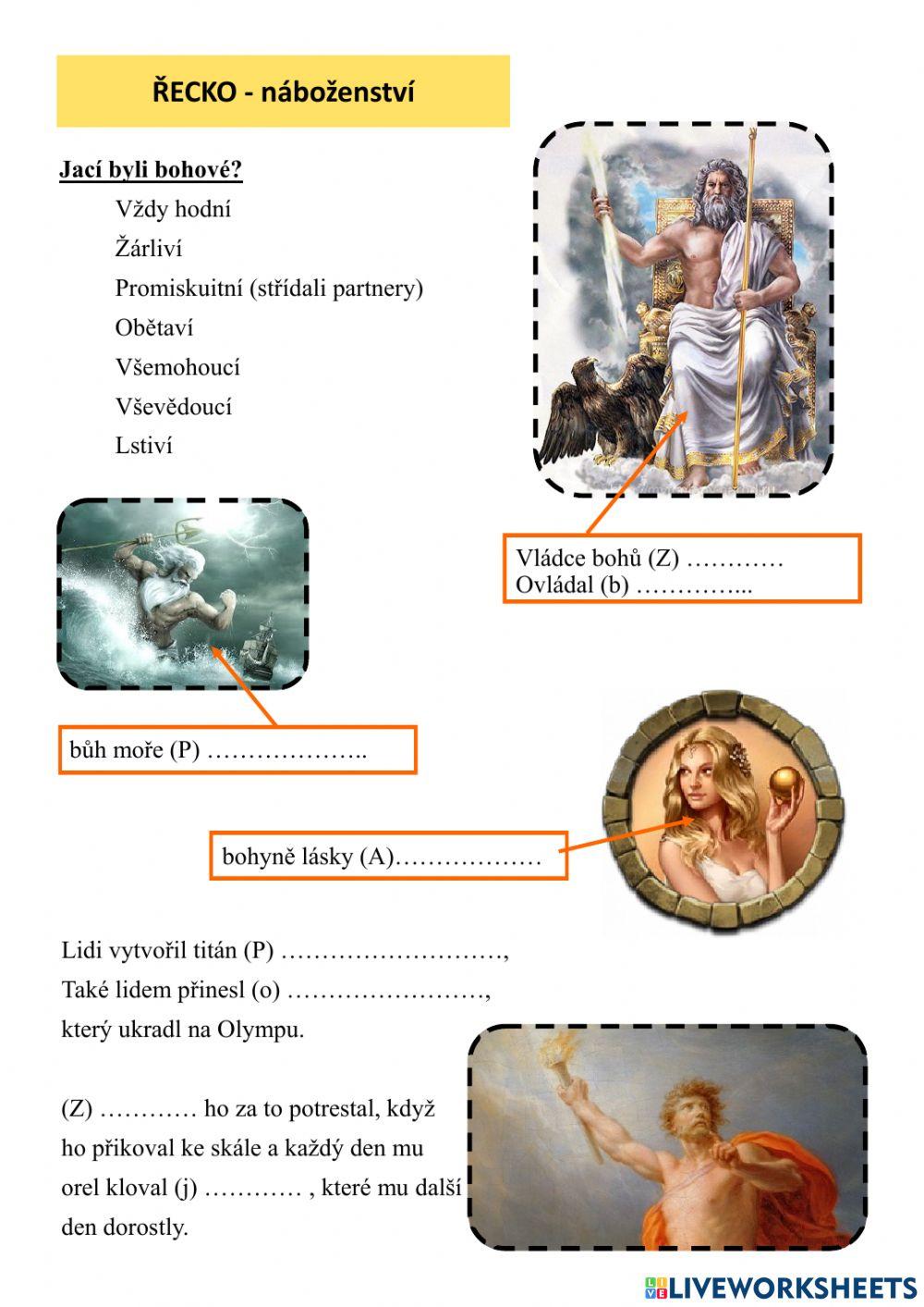 Řecko - VELKÉ OPAKOVÁNÍ