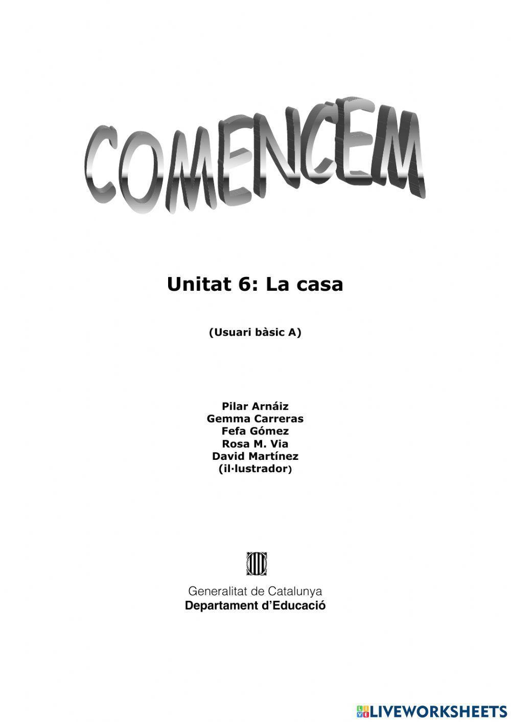 Comencem - 6 Comencem - 6