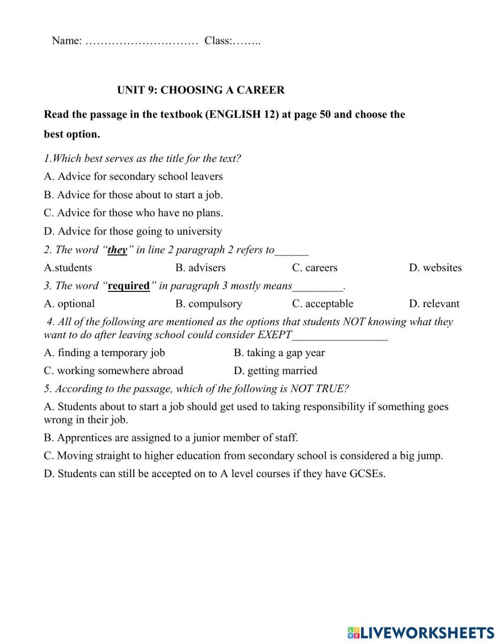 12 tđ.unit 9.reading