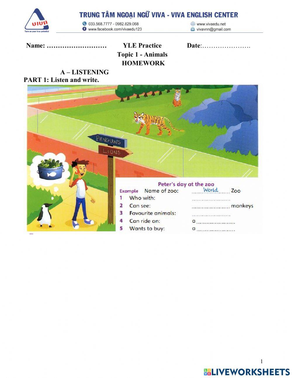 Idict 2-Unit 1-Skill practice 2-Listening, reading and writing skill