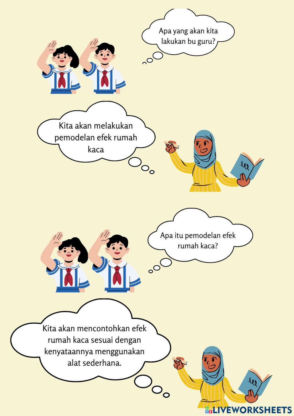 LKPD 1 - Pemodelan Efek Rumah Kaca