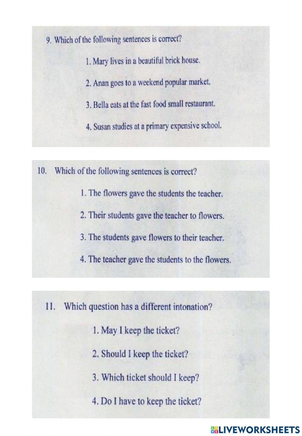 Evaluation knowledge