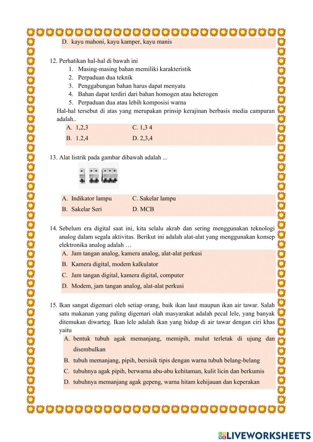 Penilaian Akhir Semester 9