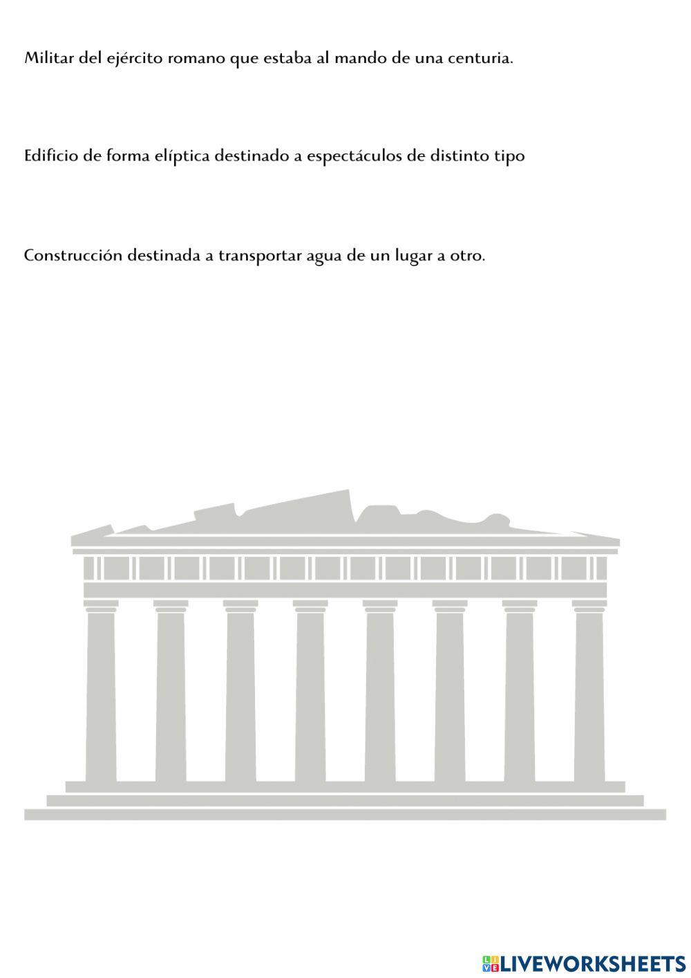 Conceptos Grecia y Roma