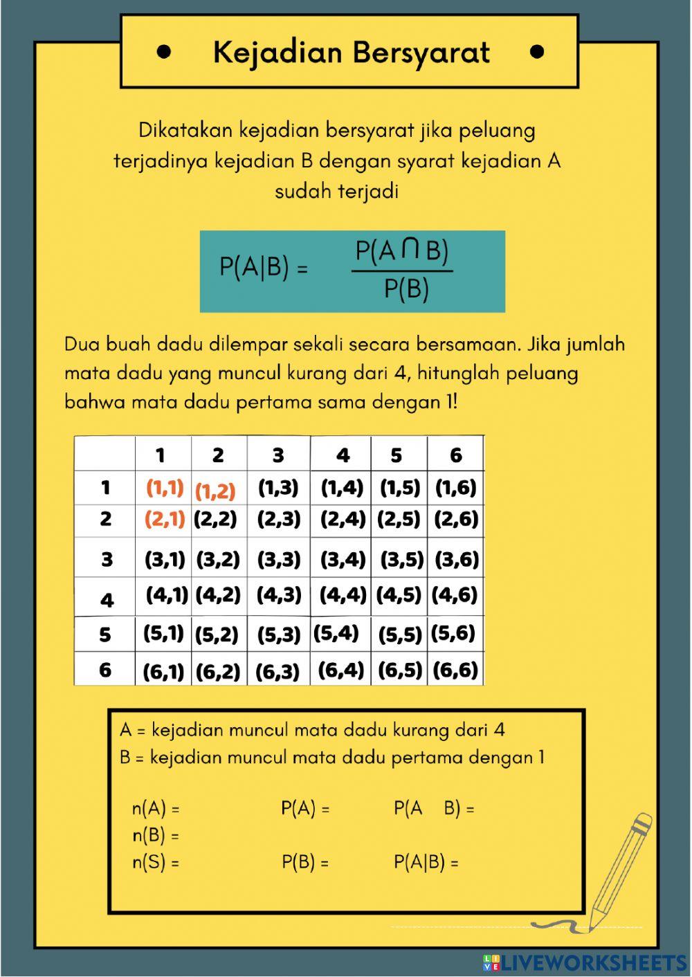 Peluang Kejadian Majemuk