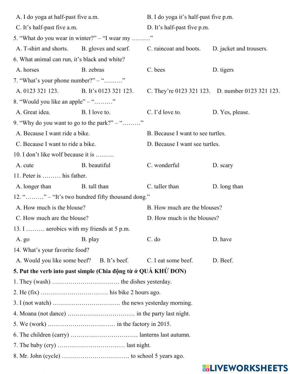 Group 3 - What who when where