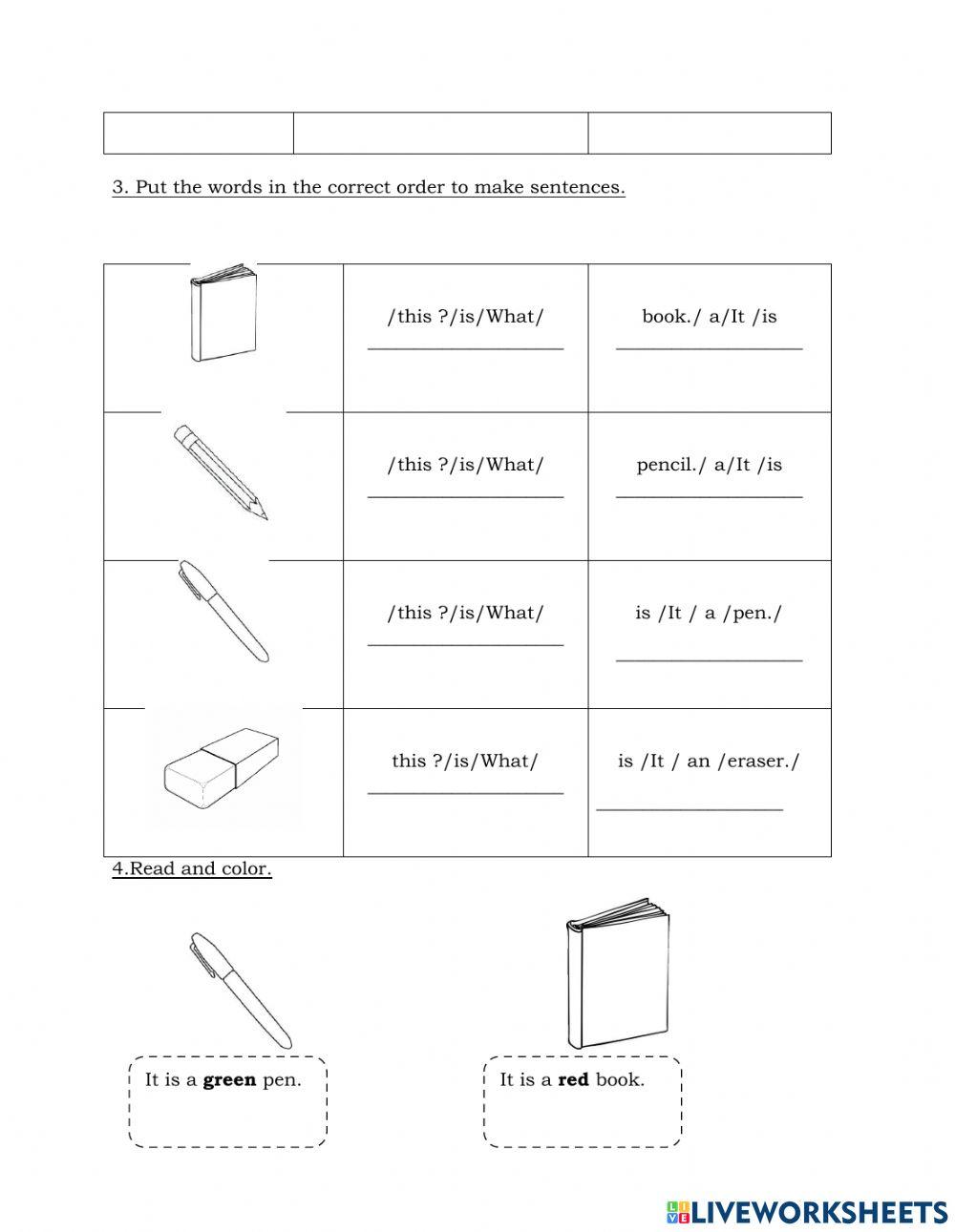 Lớp 3 ôn cuối năm