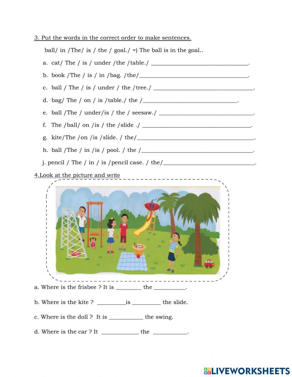 Lớp 3 ôn cuối năm