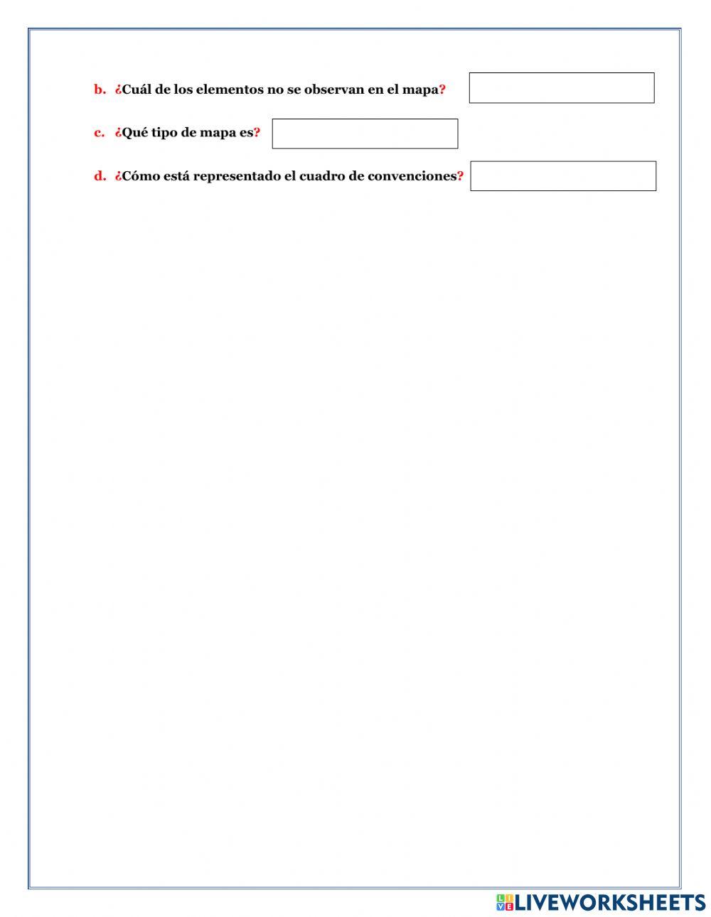 Los Mapas - Elementos - Tipos