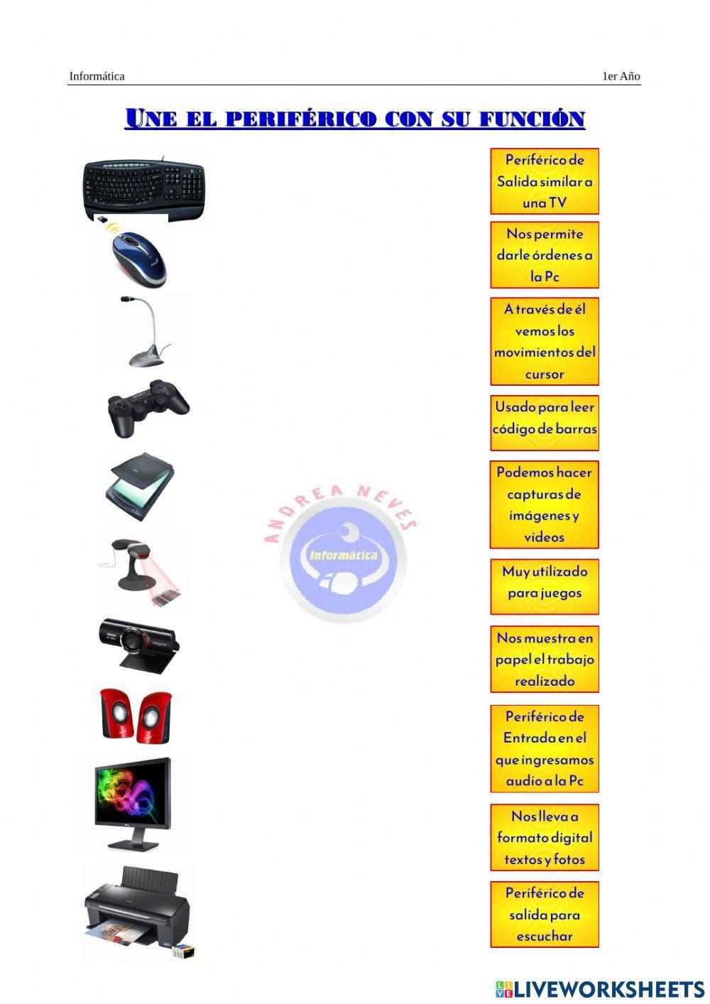 Unir Periférico con su Función