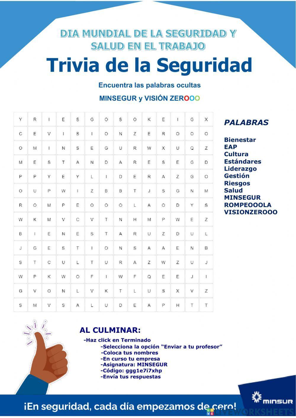 Trivia de la seguridad