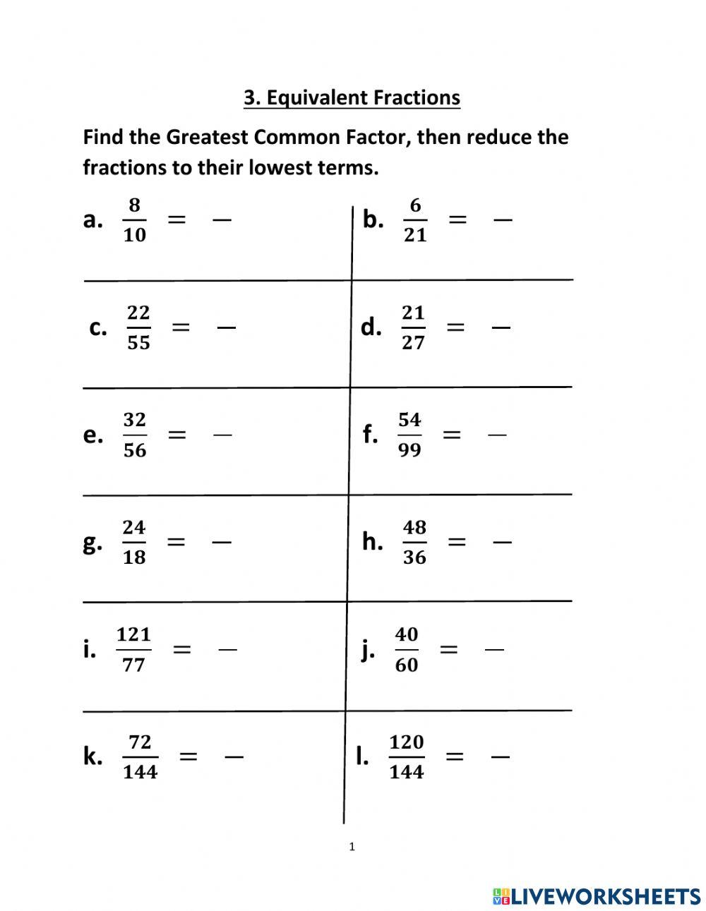 Fractions 3