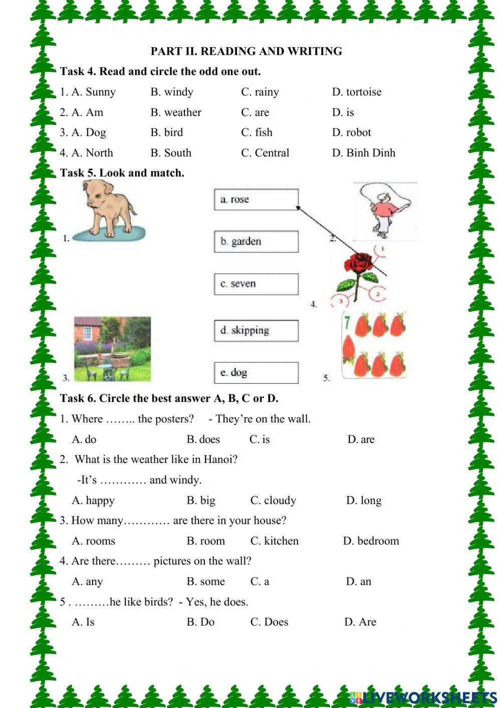 PBT Đề 13 (Lớp 3) Mrs.Thuy