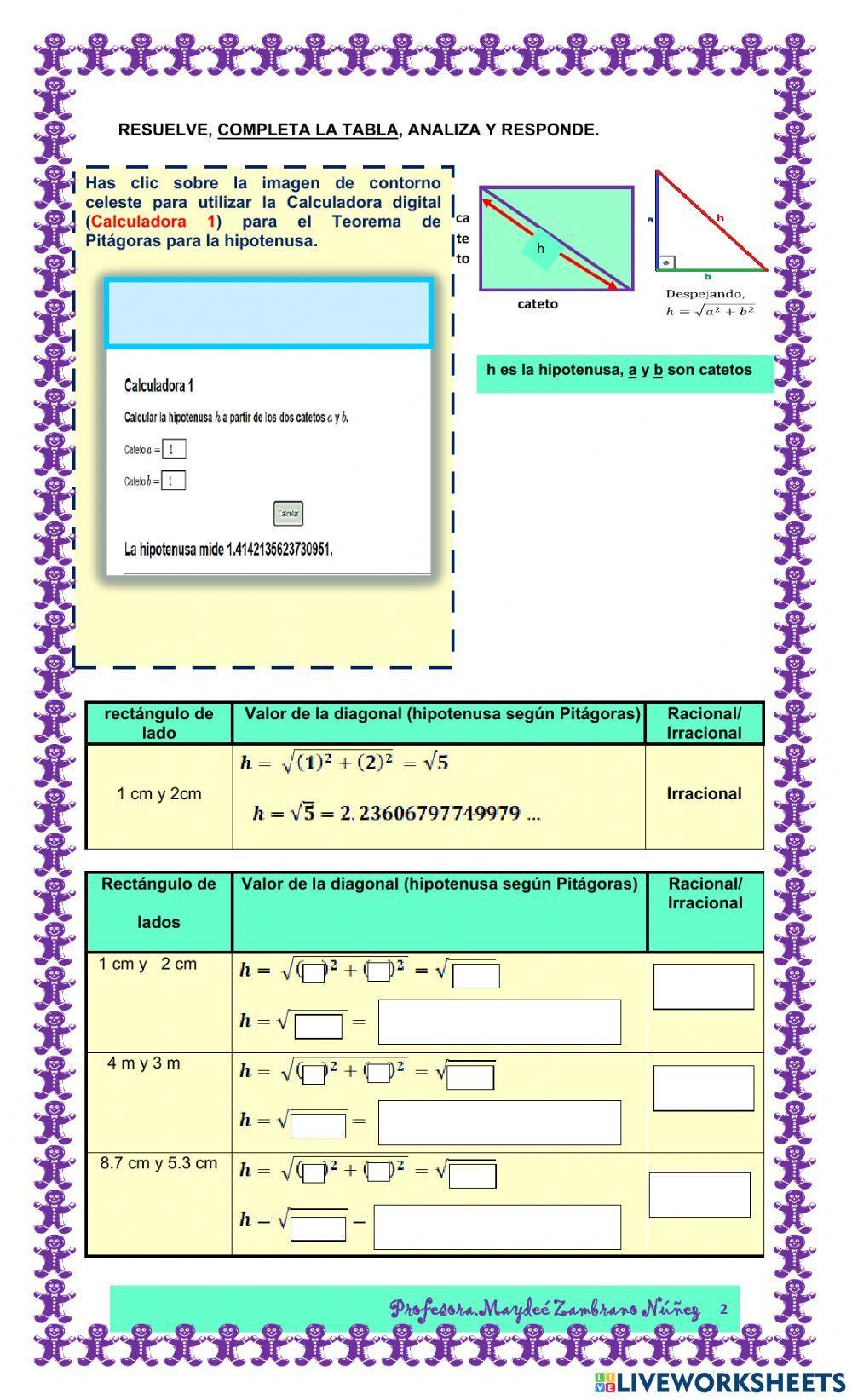 Descubriendo si la solución es un número Racional o Irracional