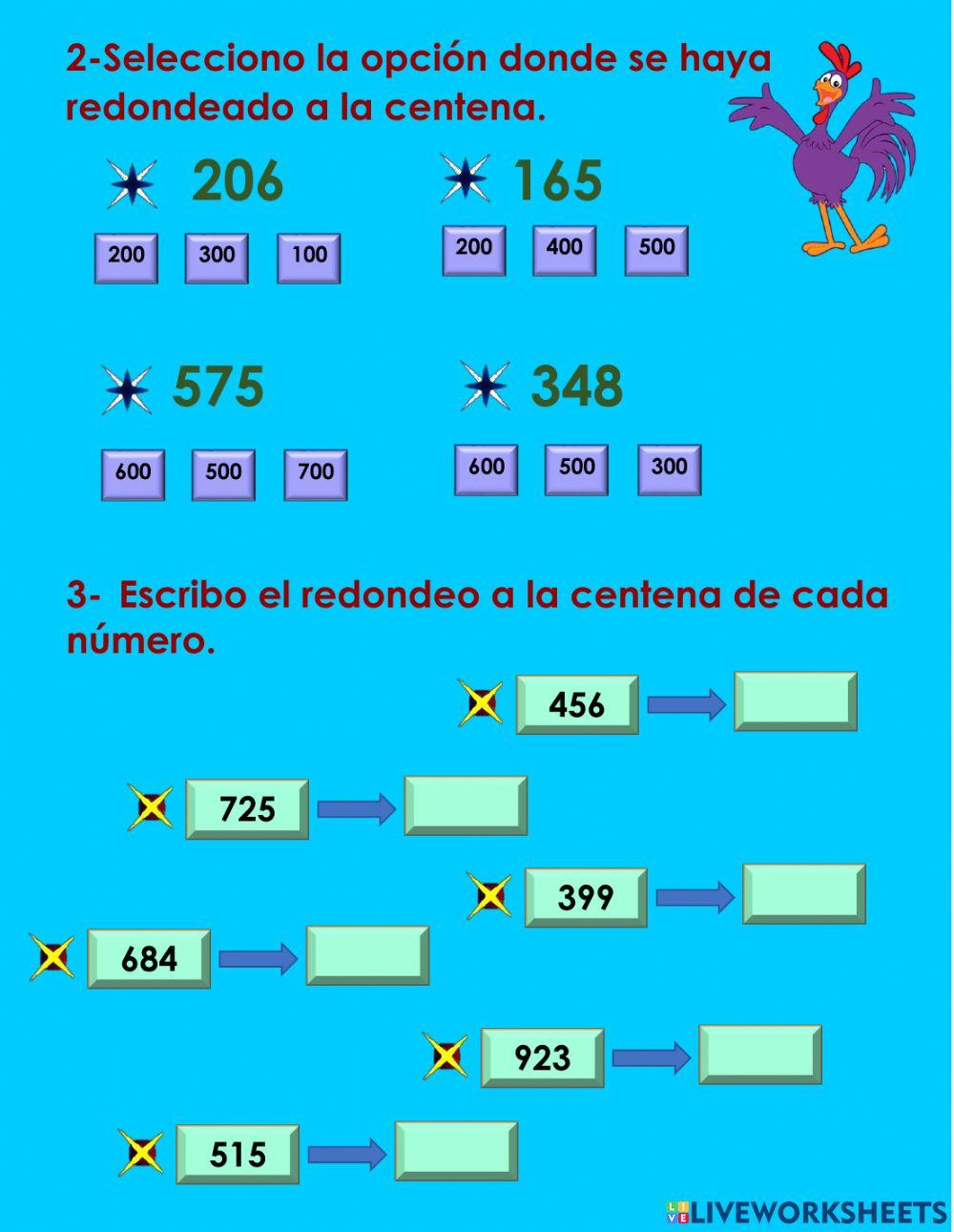 Redondeo a la Centena