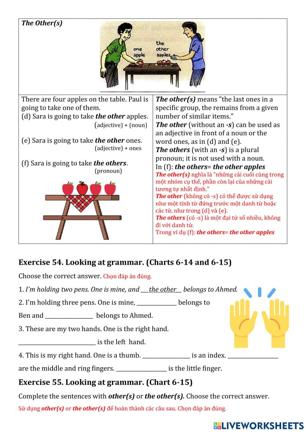 Nouns and pronouns 4