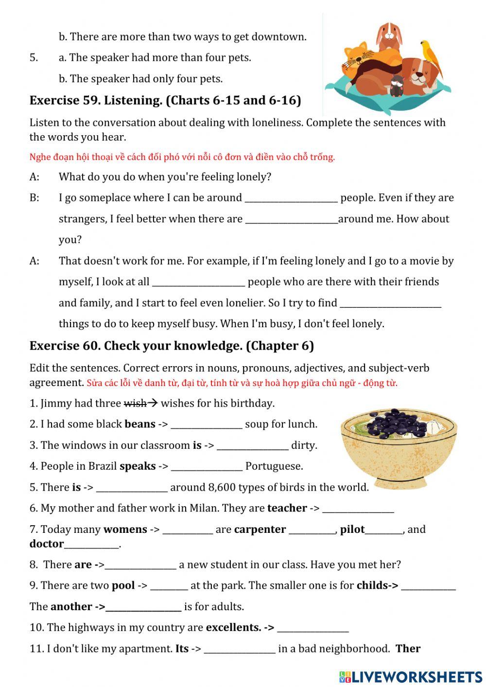 Nouns and pronouns 5