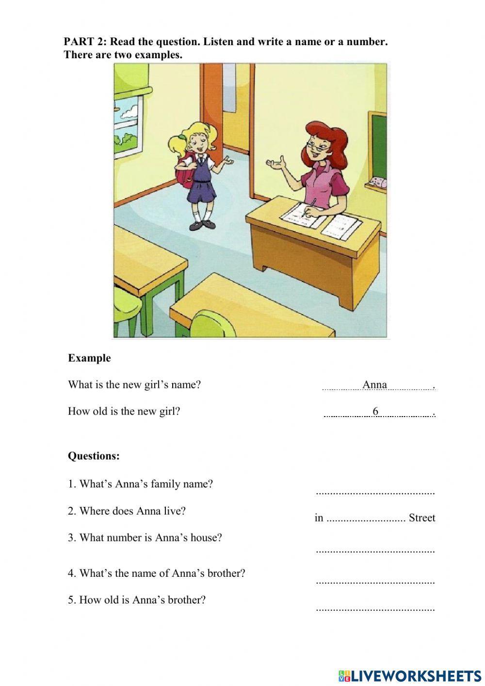 Idict 1-Unit 6-The home-Unit test-Listening skill