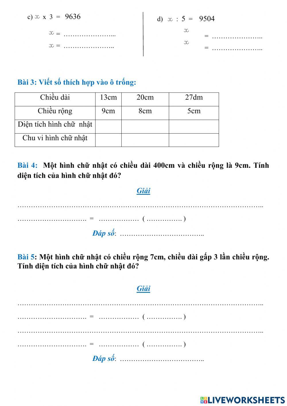Phiếu bài tập Toán 29.2