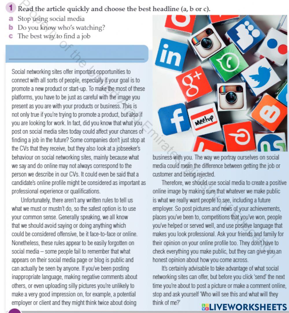 Reading Our Online image