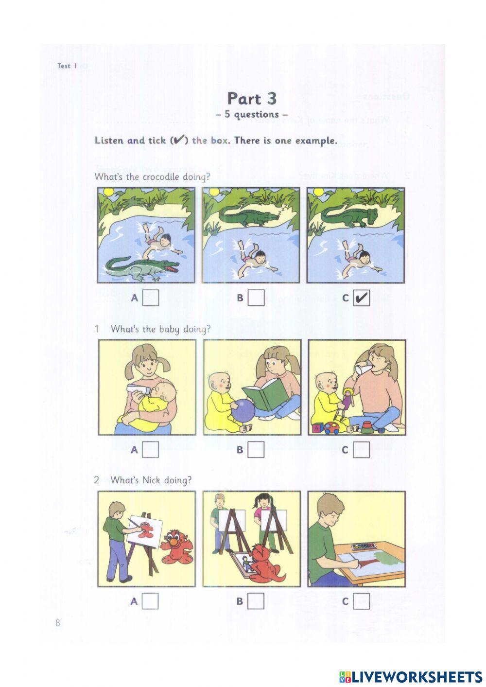 Listeing for Starters