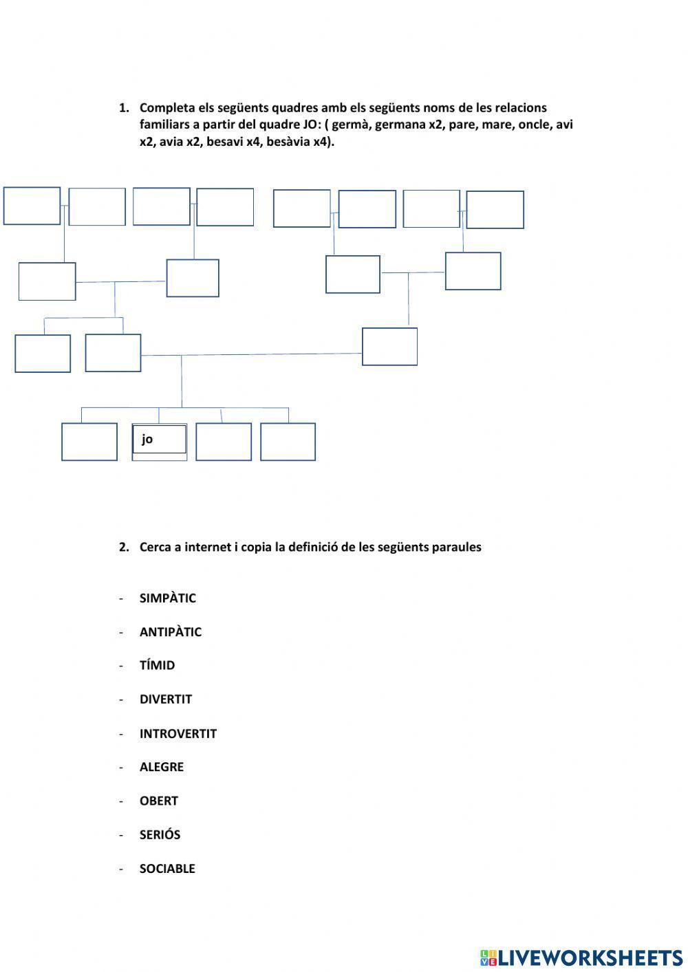 Unitat 2. Exercicis 1