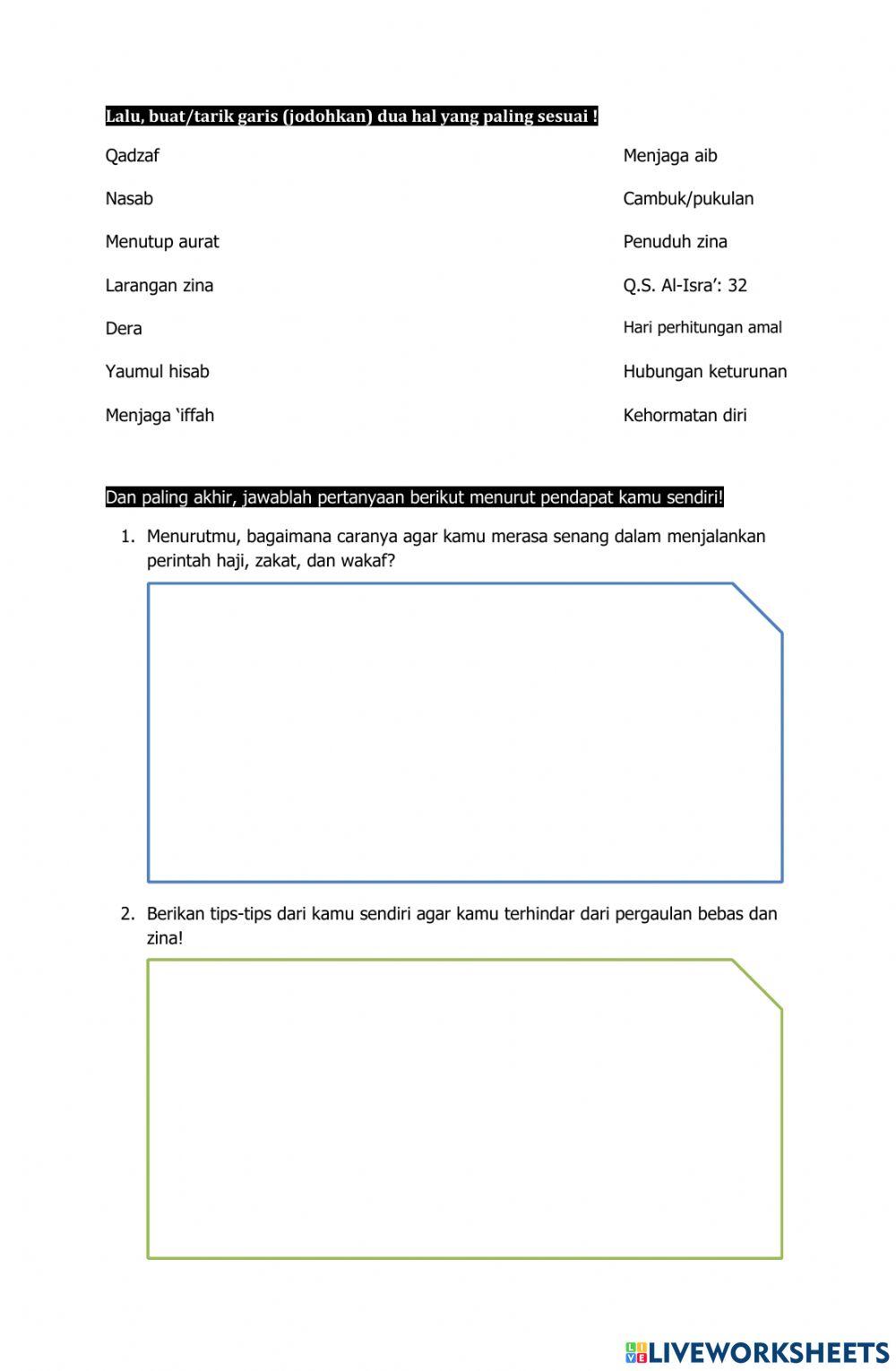 Pengayaan PAI Kelas X Smt II