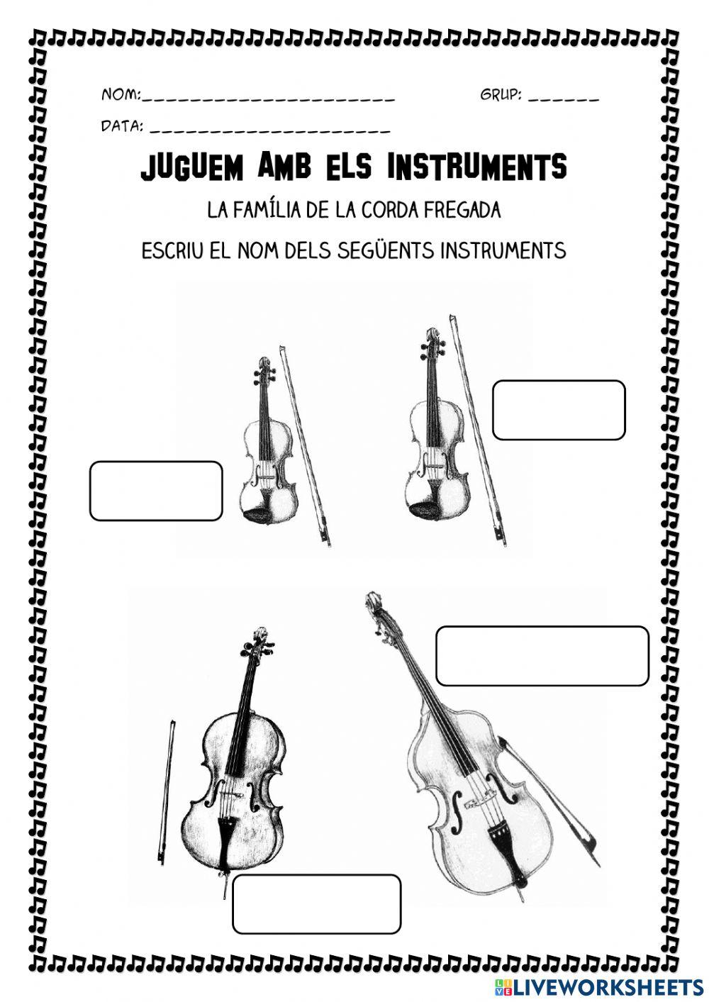 Instruments de corda