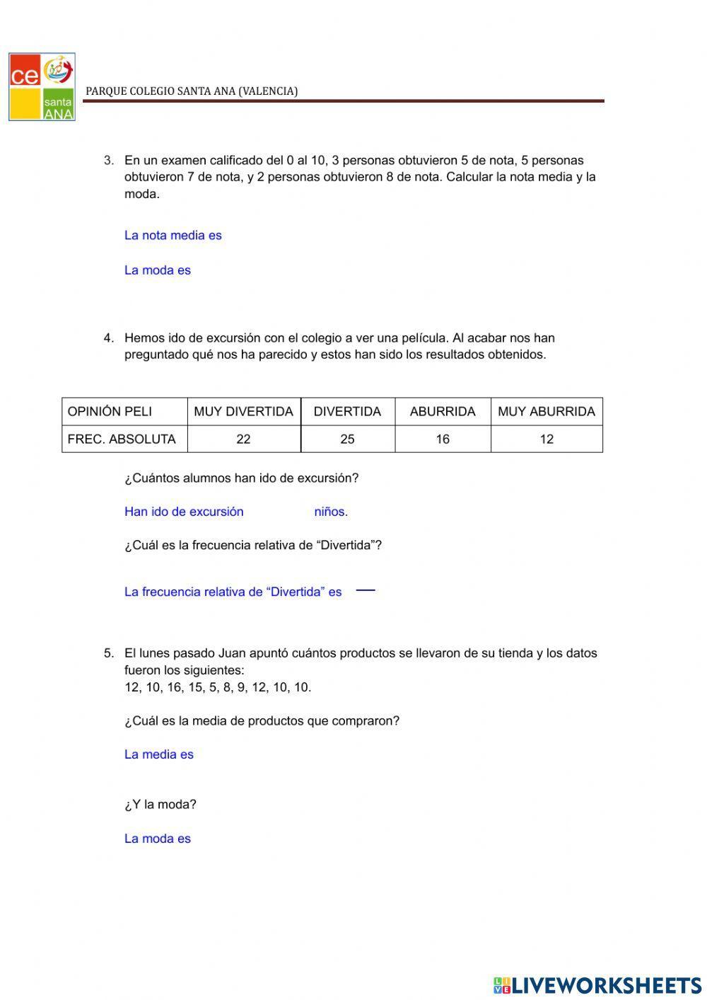 Resolución de problemas (28 de abril)