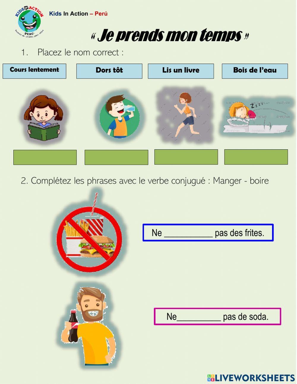 Classe 6  - DELF A1.10