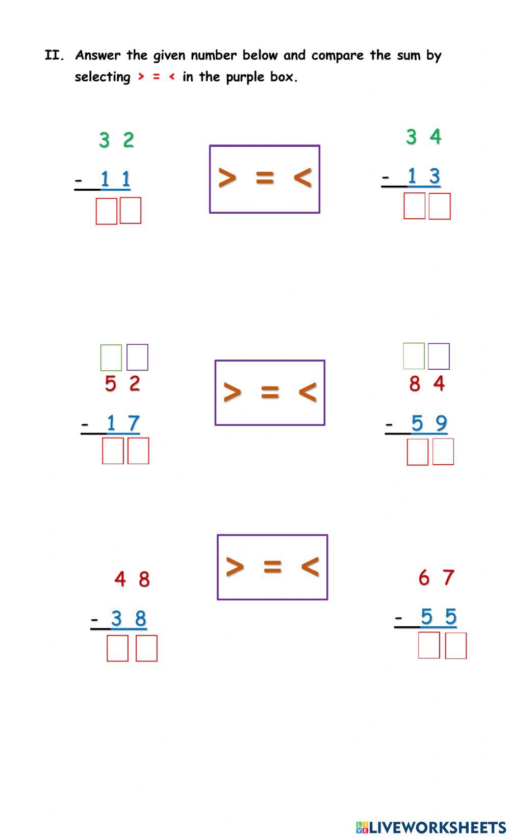 6th Monthly Exam in Math 1