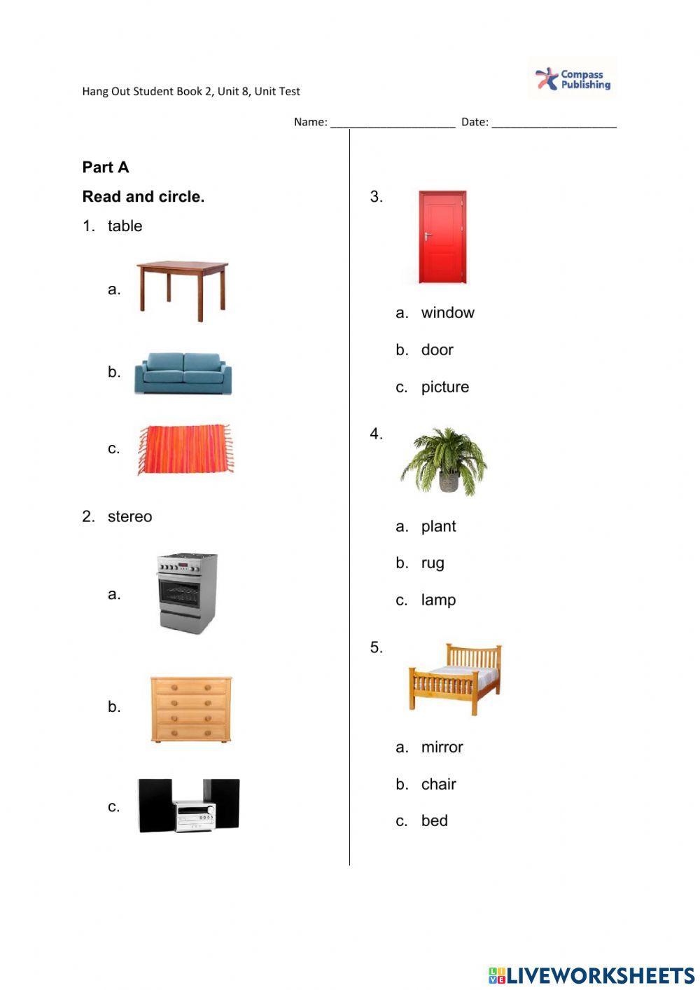 Hang Out 2-Unit Test 8