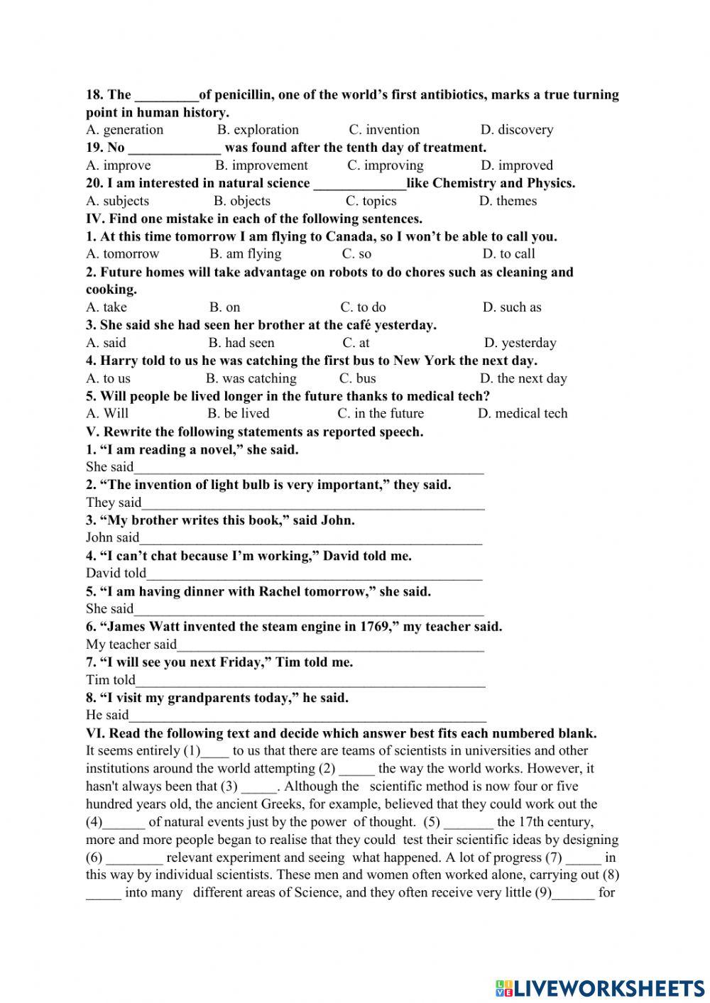 E8 ôn cuối kì 2 Unit 11