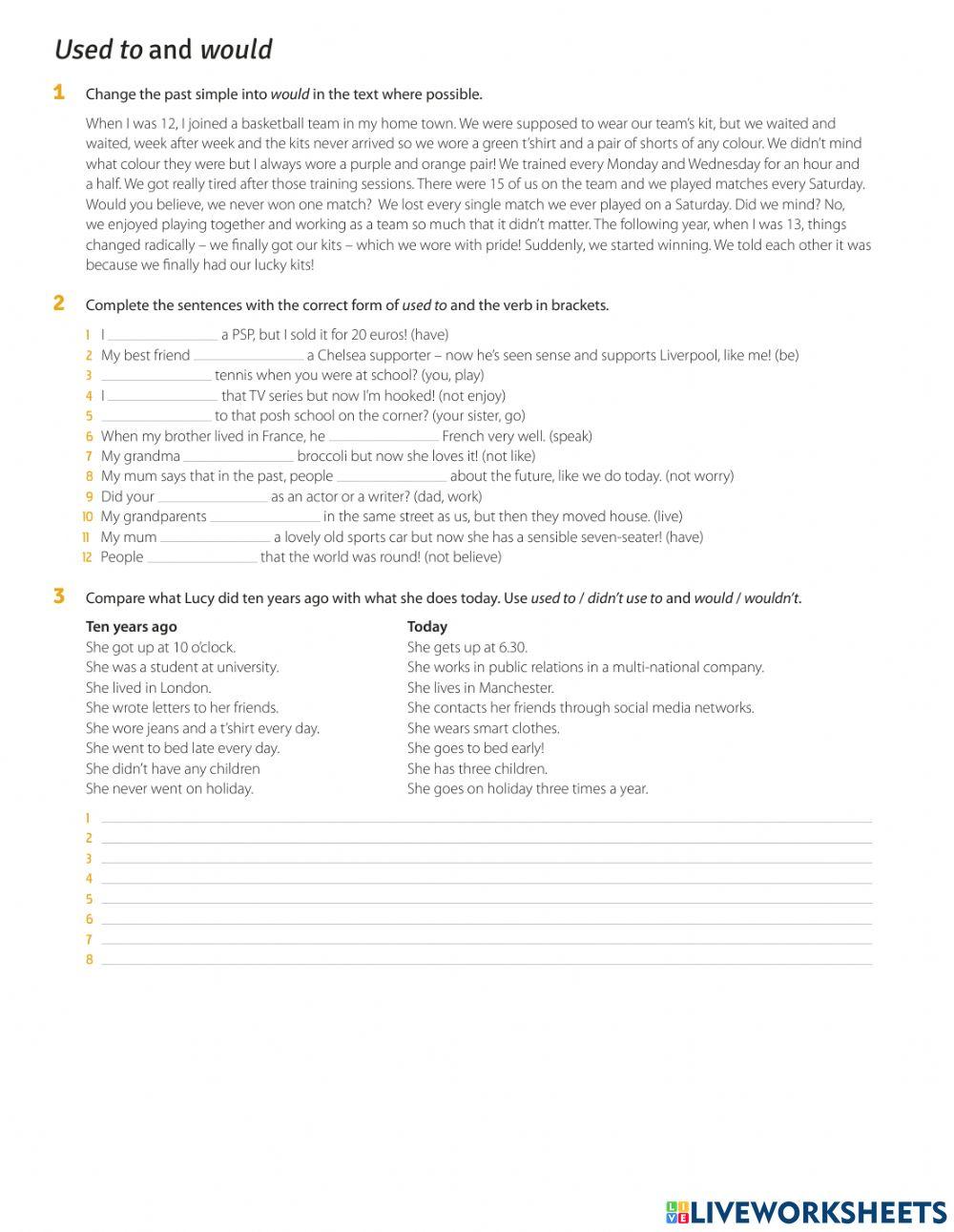 Used to-would-impersonal passive