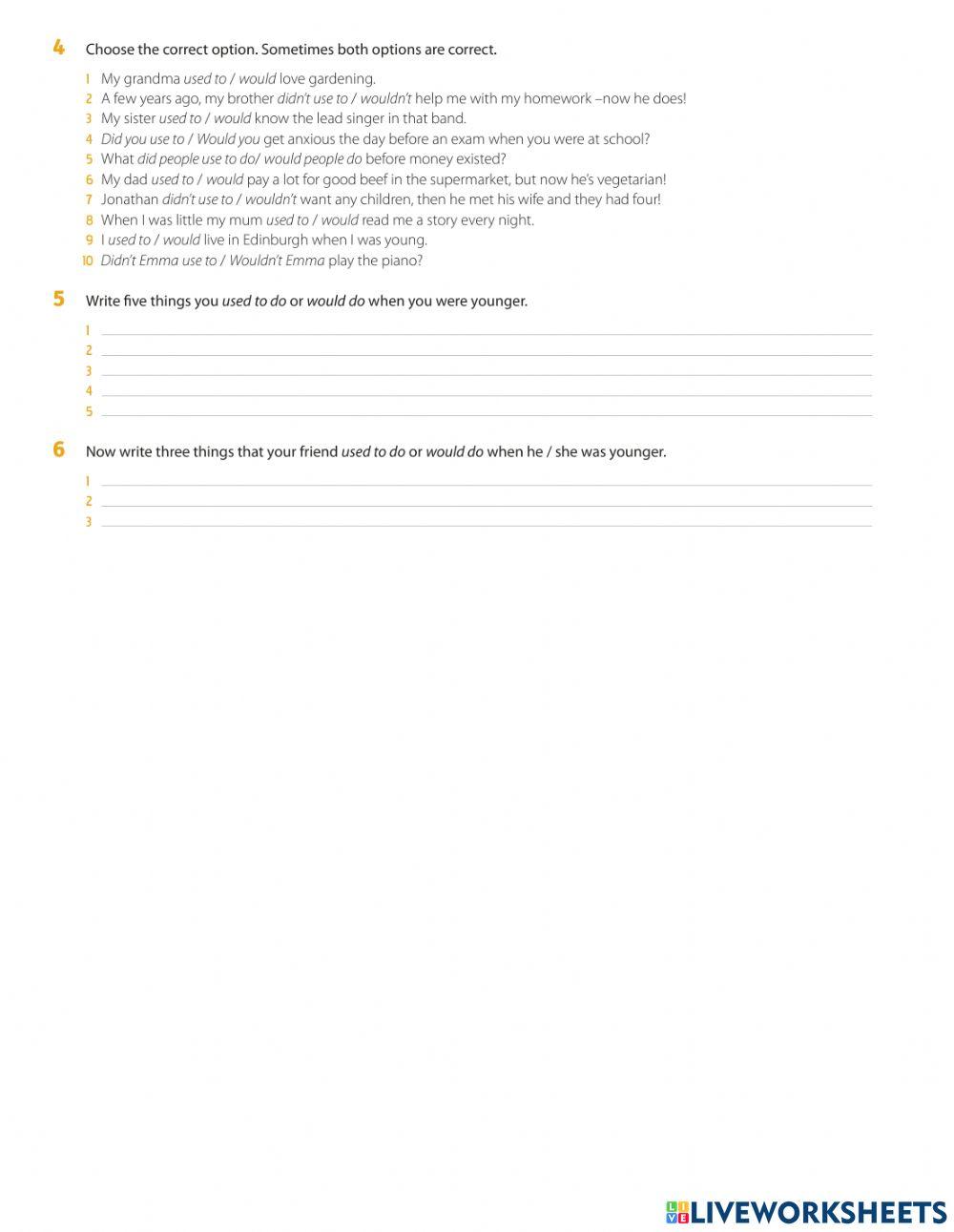 Used to-would-impersonal passive