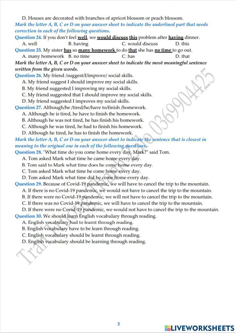 E9 - Đề thi vào 10 Sở 2020-2021