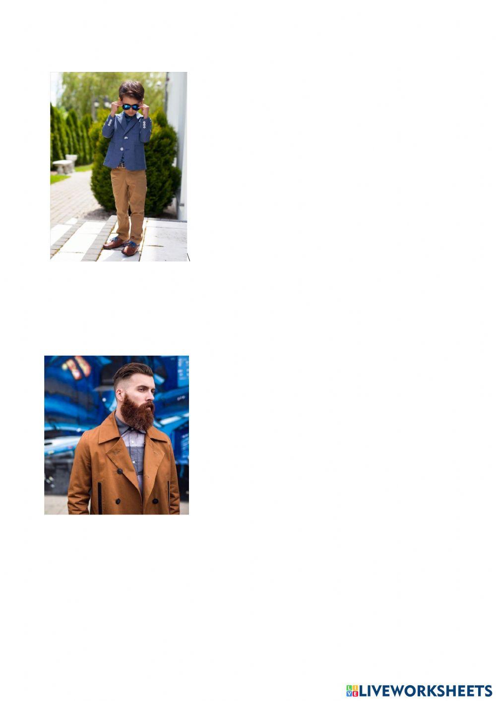 Appearance and clothes