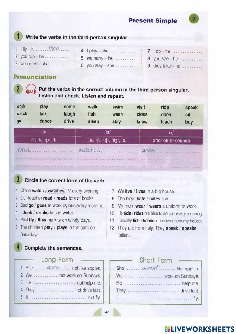 Present Simple 2708 Haminhminhha Live Worksheets Present Simple 2708 Haminhminhha Live Worksheets