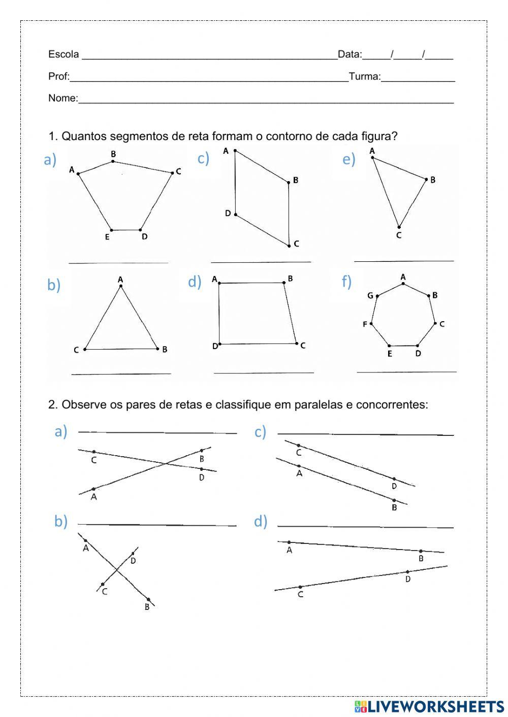 Atividade Segmento de Reta
