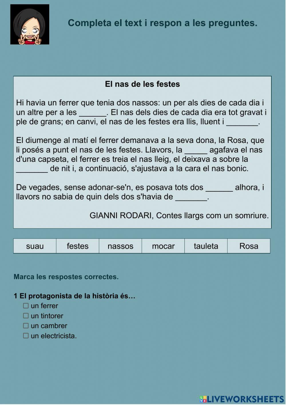 Comprensió lectora 03