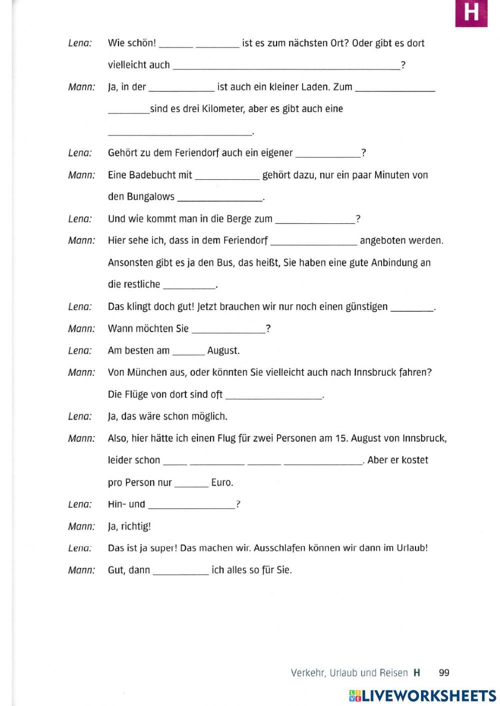 A2 Lek12 Hören und Sprechen A2 H4a