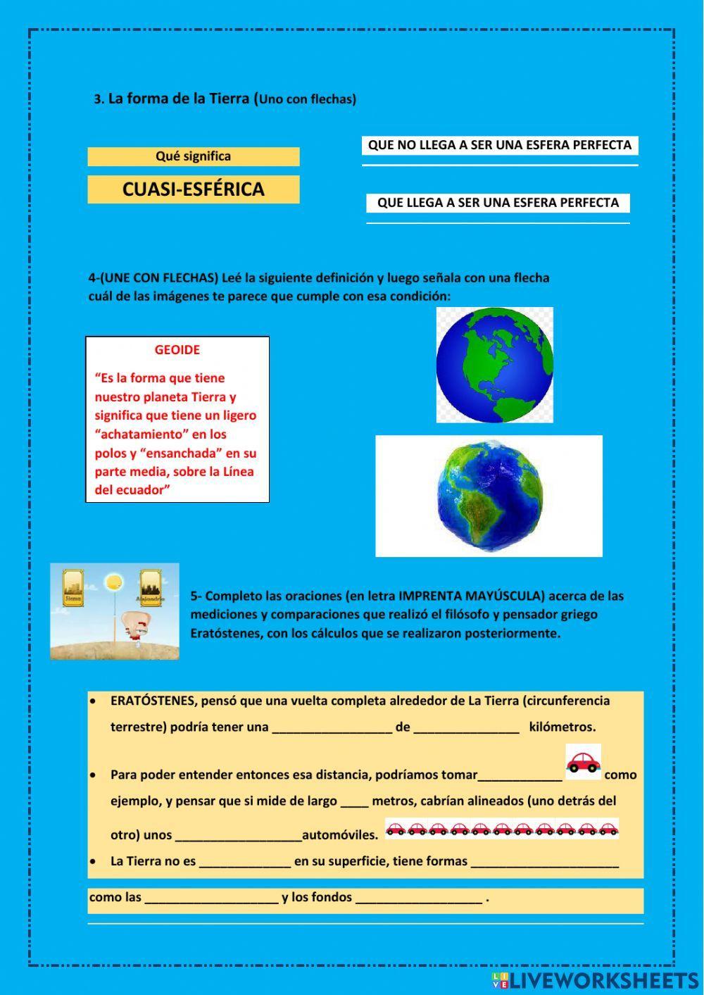 Meridianos y paralelos