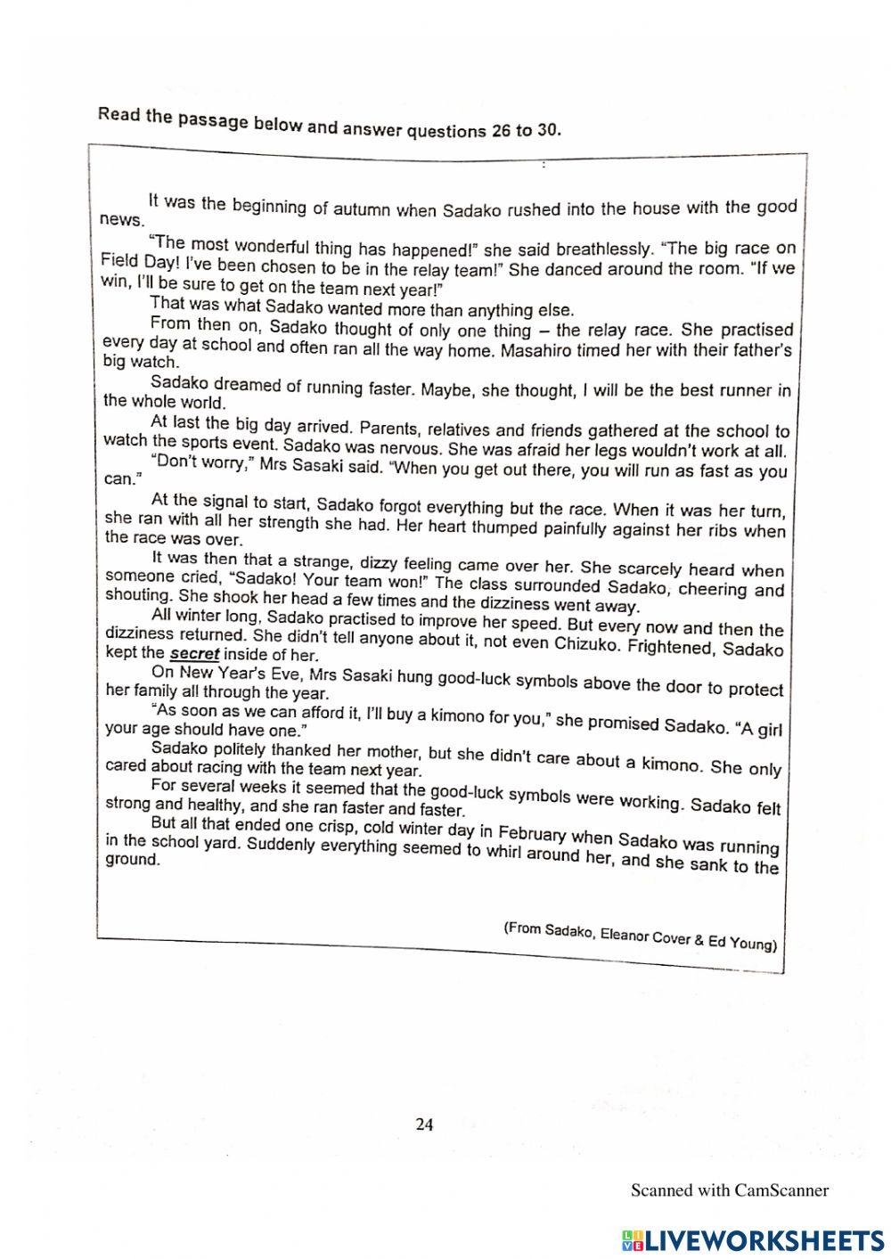 2021 Week 4 PAPER 2 MOCKPAPER p5-6 part 2