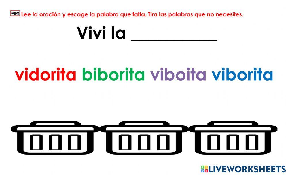 Vivi la viborita: EXAMEN 1