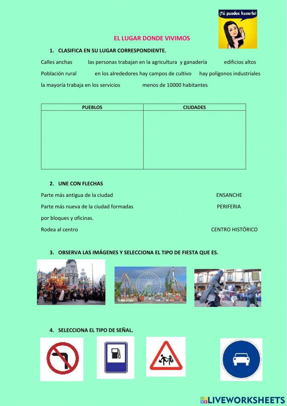 El lugar donde vivimos